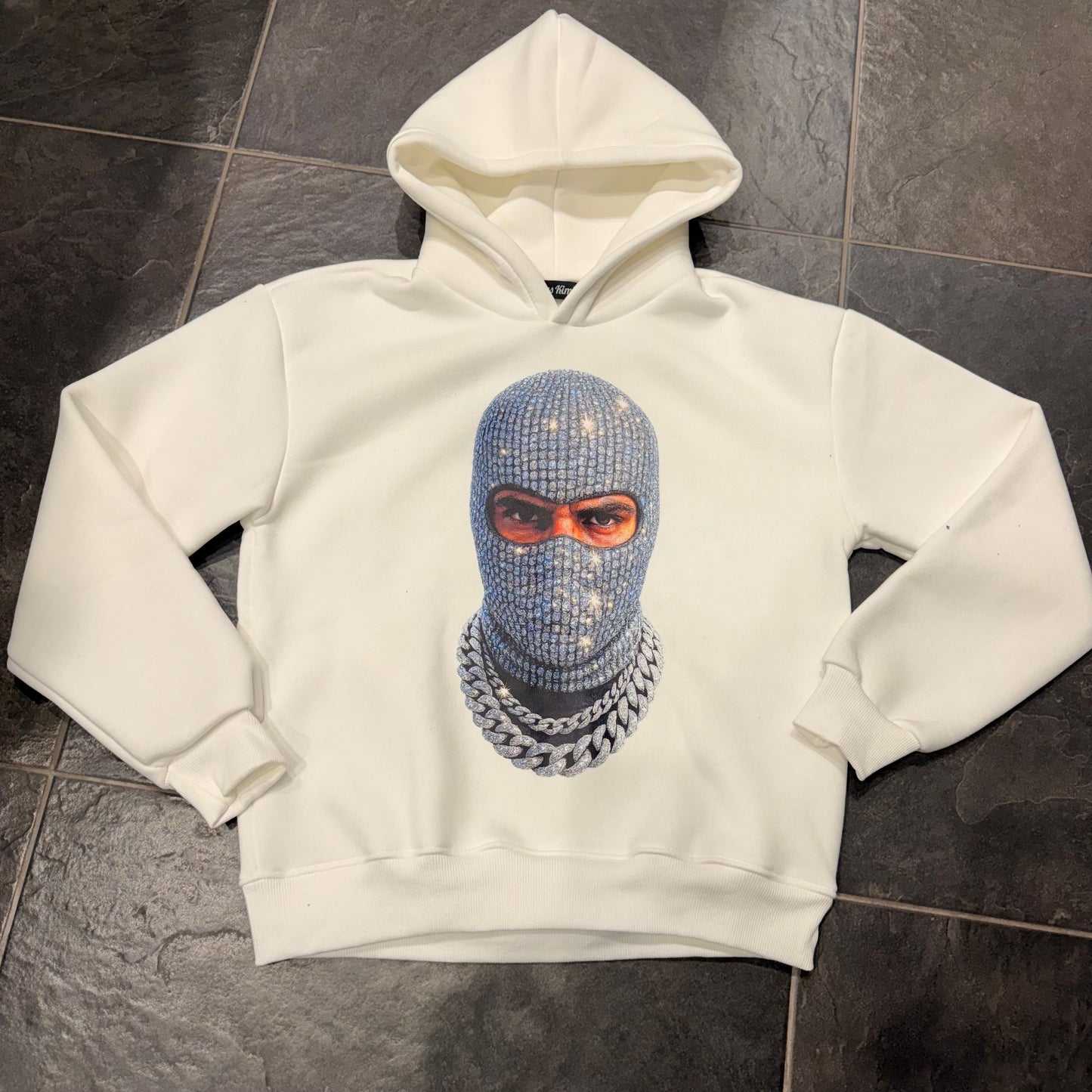 6059 FELPA BIANCA - Felpe uomo -