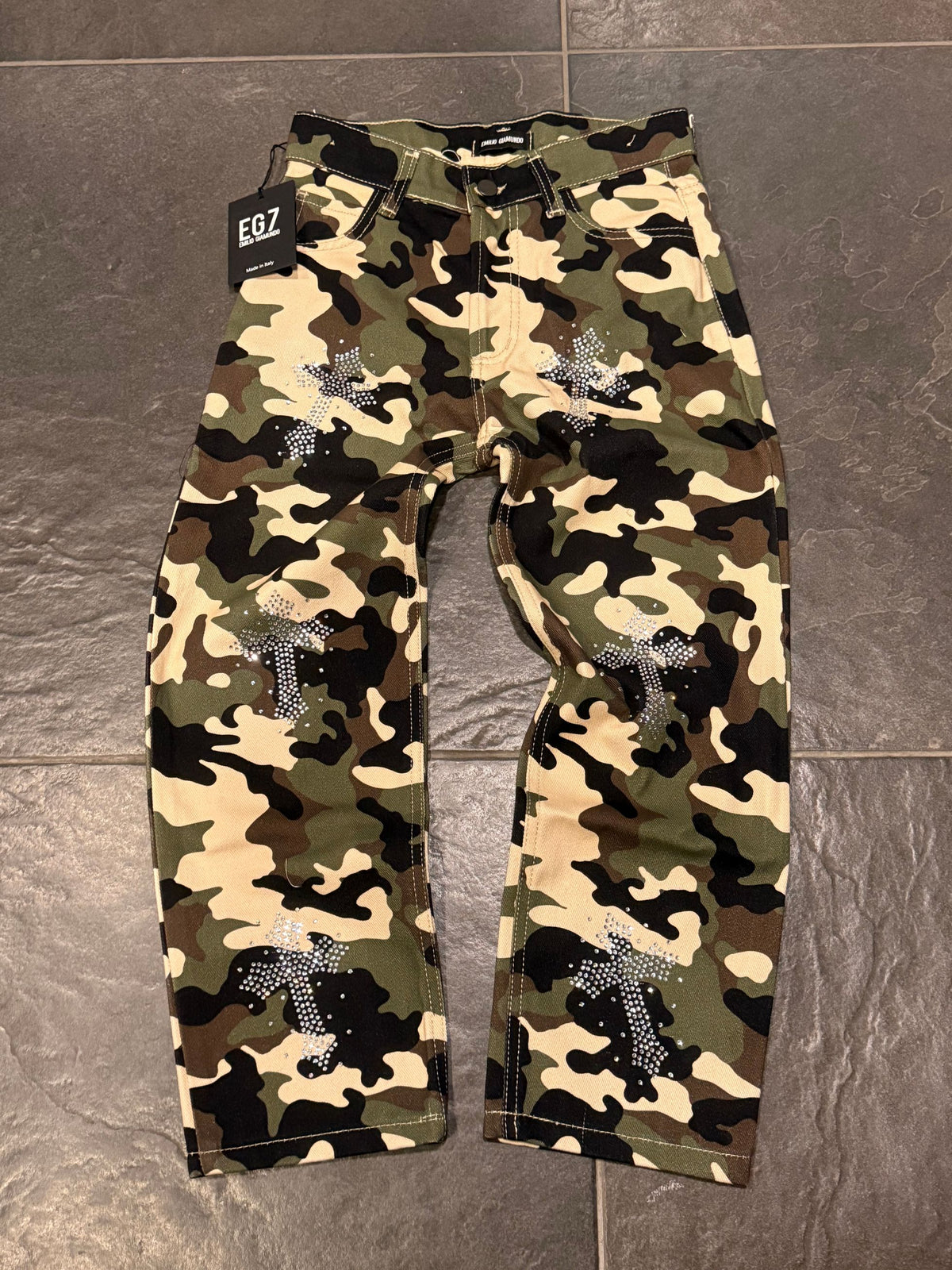 PANT MIMETICO JEANS - JEANS BIMBO -