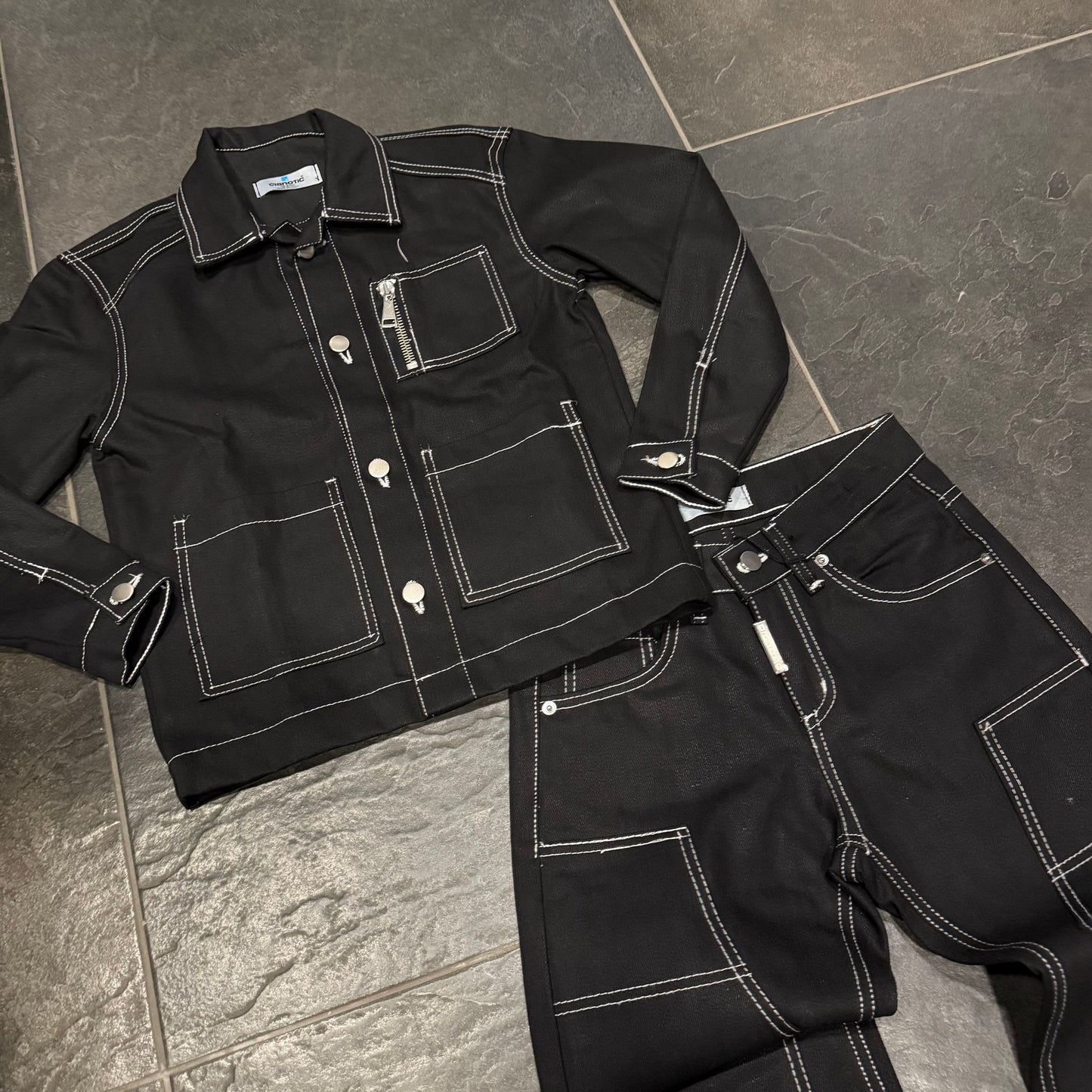 CORDSET CB DRAKE CIANOTIC - Coordinato bimbo/junior - CIANOTIC