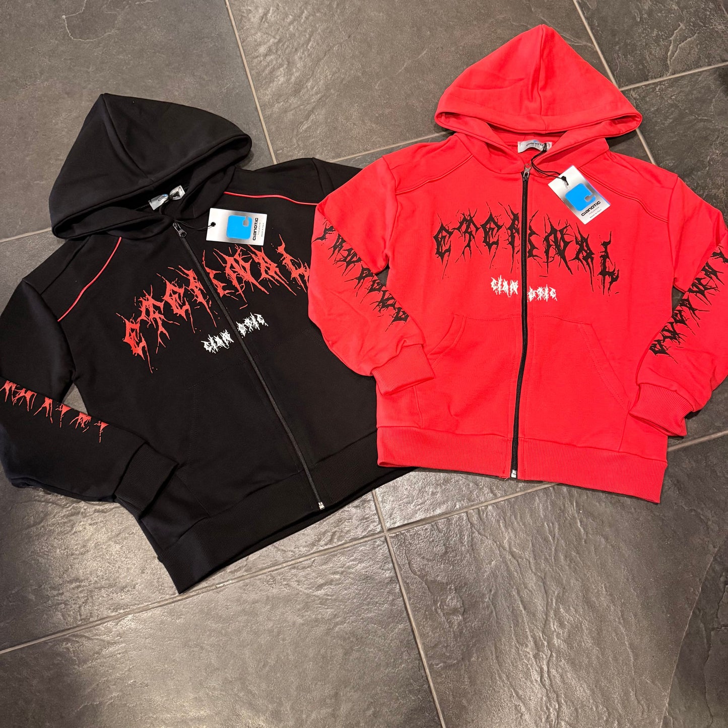 CB/HOODIE ETERNAL ROSSA - felpa bimbo - CIANOTIC