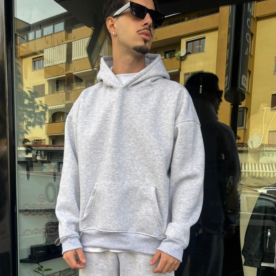 20011 FELPA CROP GRIGIA -  - CIANOTIC