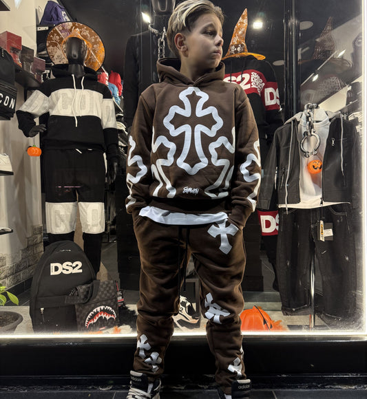 05S TUTA MARRONE - tute bimbo - BASIC 2.0