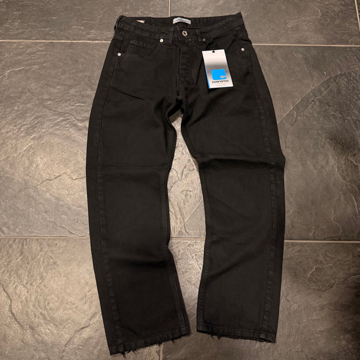 STRAIGHT FIT COTTON. - Jeans uomo - CIANOTIC