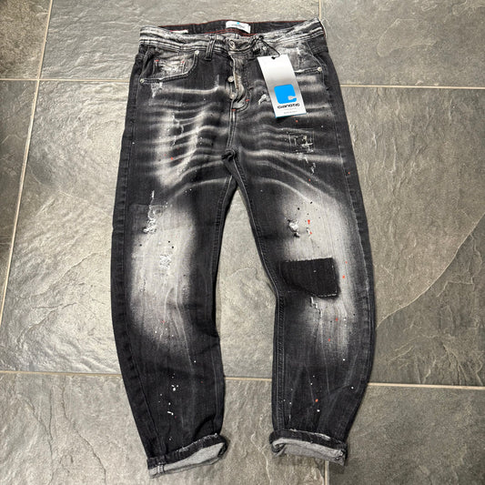 NEW FIT MONACO BLACK - Jeans uomo - CIAONOTIC