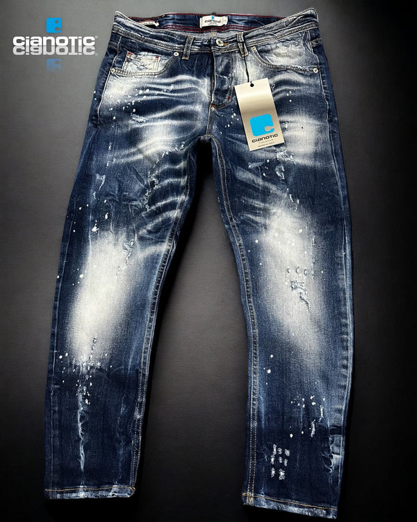 NEW FIT SD4 BLUE - Jeans uomo - CIANOTIC