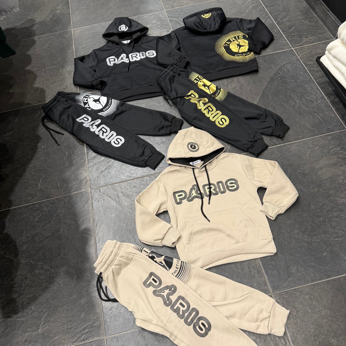 FFA-88 TUTA BIMBO NERA/ORO - tute bimbo -