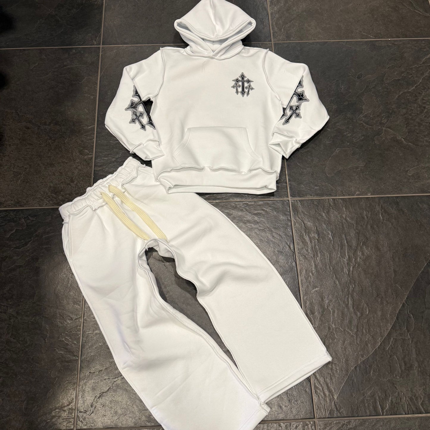 CB TRACK SUIT BIANCA - tute bimbo - CIANOTIC