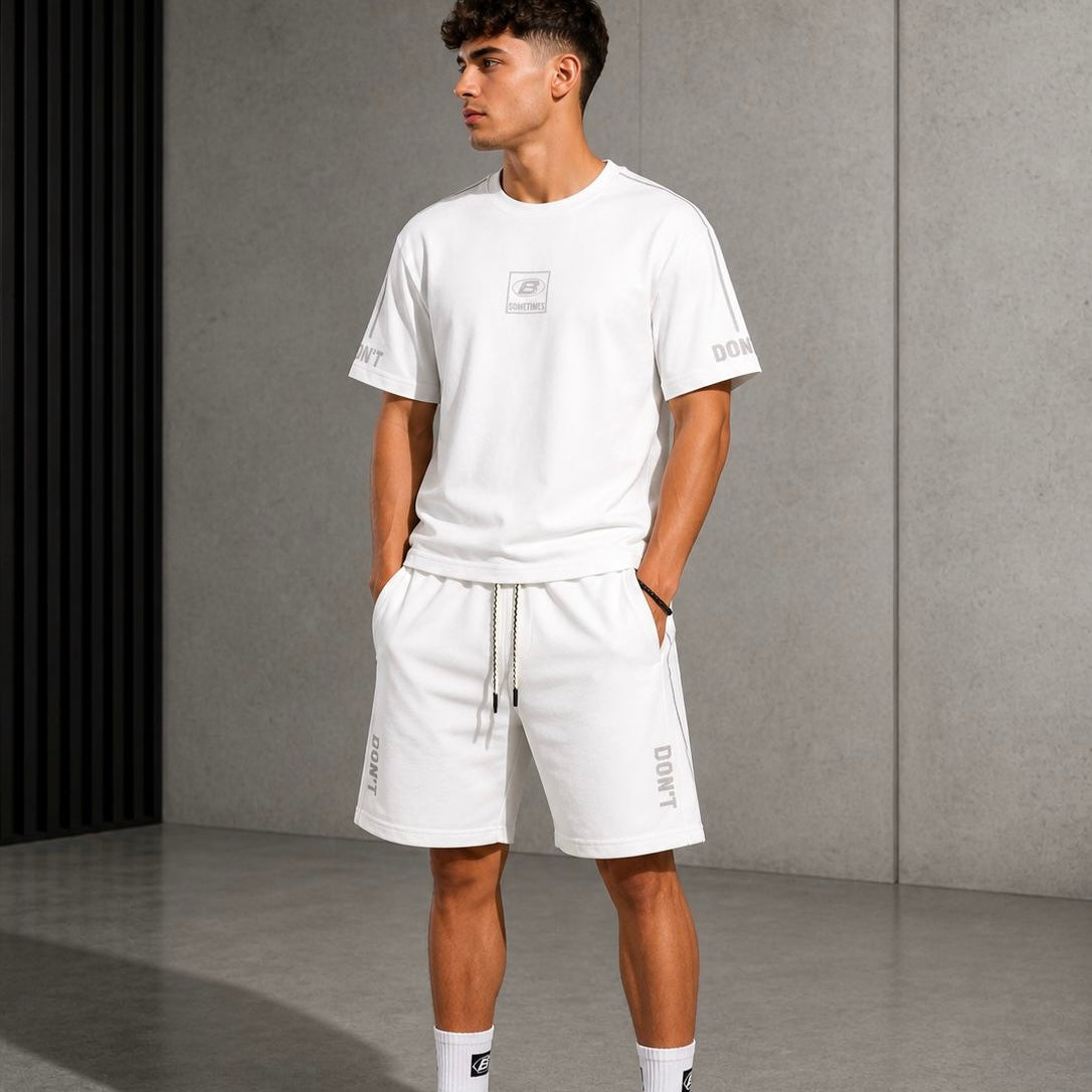 QQ-2305 COMPLETO UOMO BIANCO - Completo uomo -