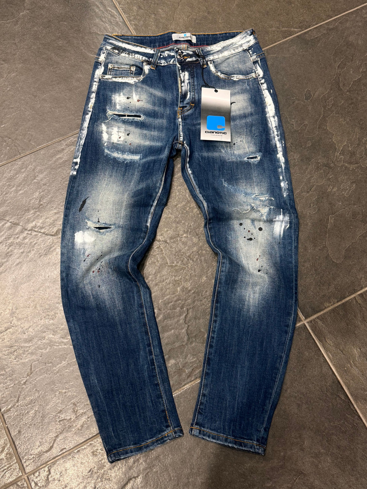 NEW FIT C 02 BLU - Jeans uomo - CIANOTIC