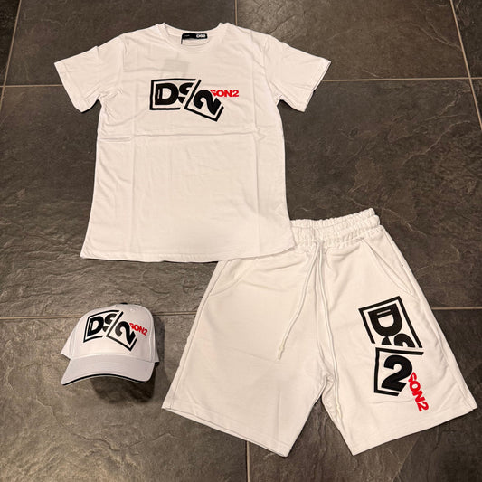 SS26239 COMPLETO DS2 BIANCO - Completo uomo - DROP SEASON 2