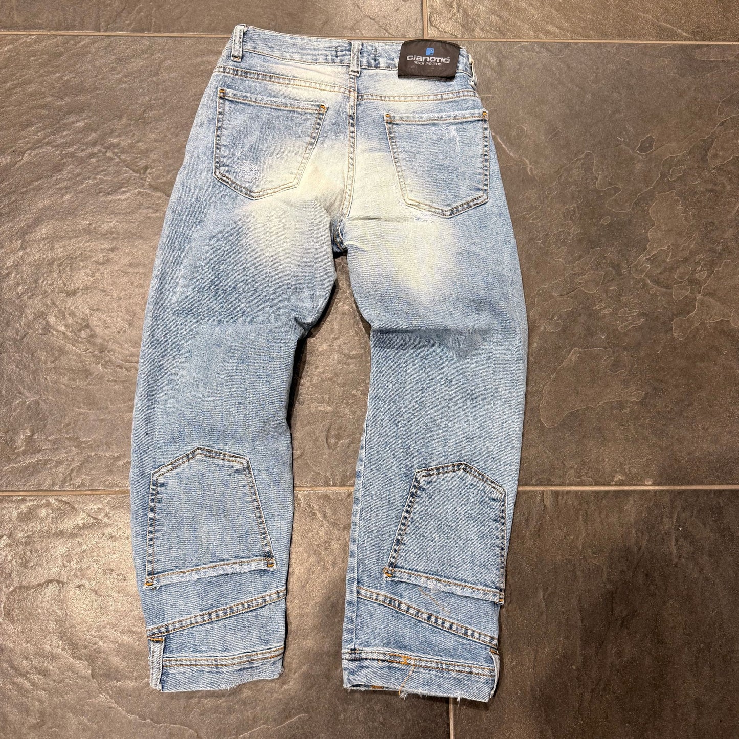 CB BAGGY 24 BLUE - JEANS BIMBO - CIANOTIC