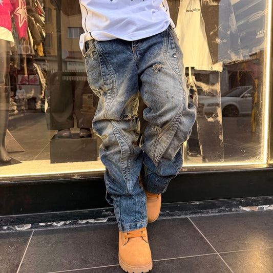 CB BAGGY 426 BLUE - JEANS BIMBO - CIANOTIC