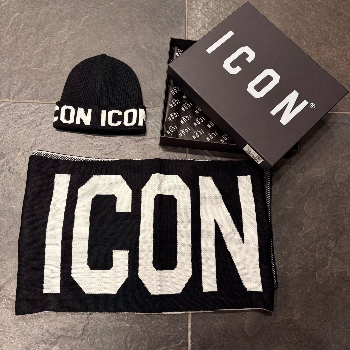 ICXF2W6BOX3 SET CAPPELLO E SCIARPA ICON - Accessori - icon