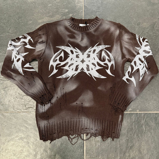 ML/SAVAGE DYE MAGLIONCINO MORO - maglieria bimbo - CIANOTIC