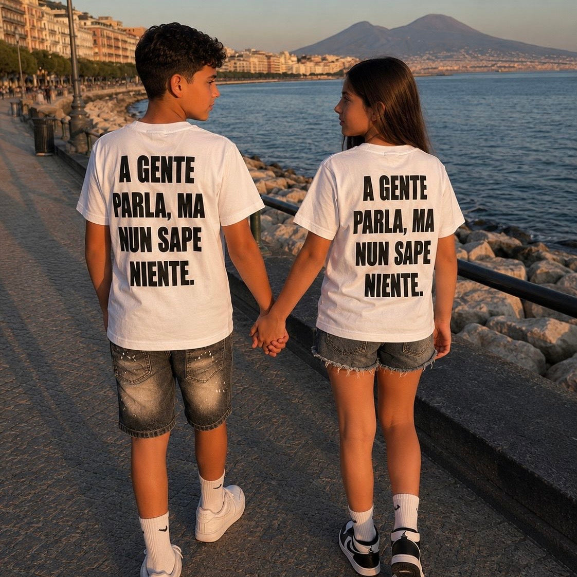 CB T-SHIRT SAPE NIENTE BIANCA - T-shirt bimbo - CIANOTIC