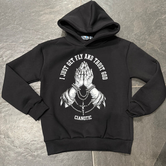 F/TRUST FELPA CIANOTIC NERA - felpa bimbo - CIANOTIC