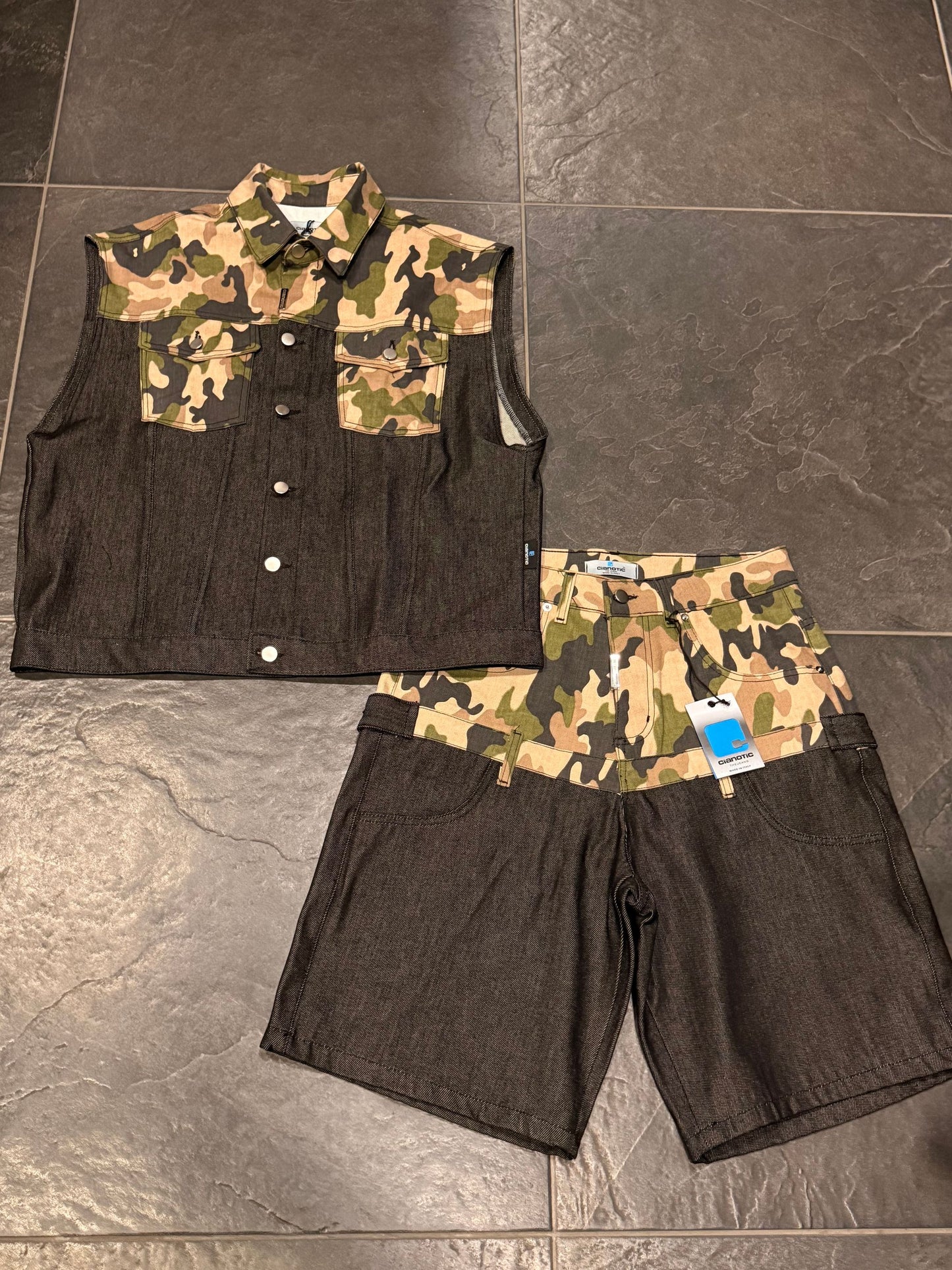 CORDSET ARMY SQUAD - Completo uomo - CIANOTIC