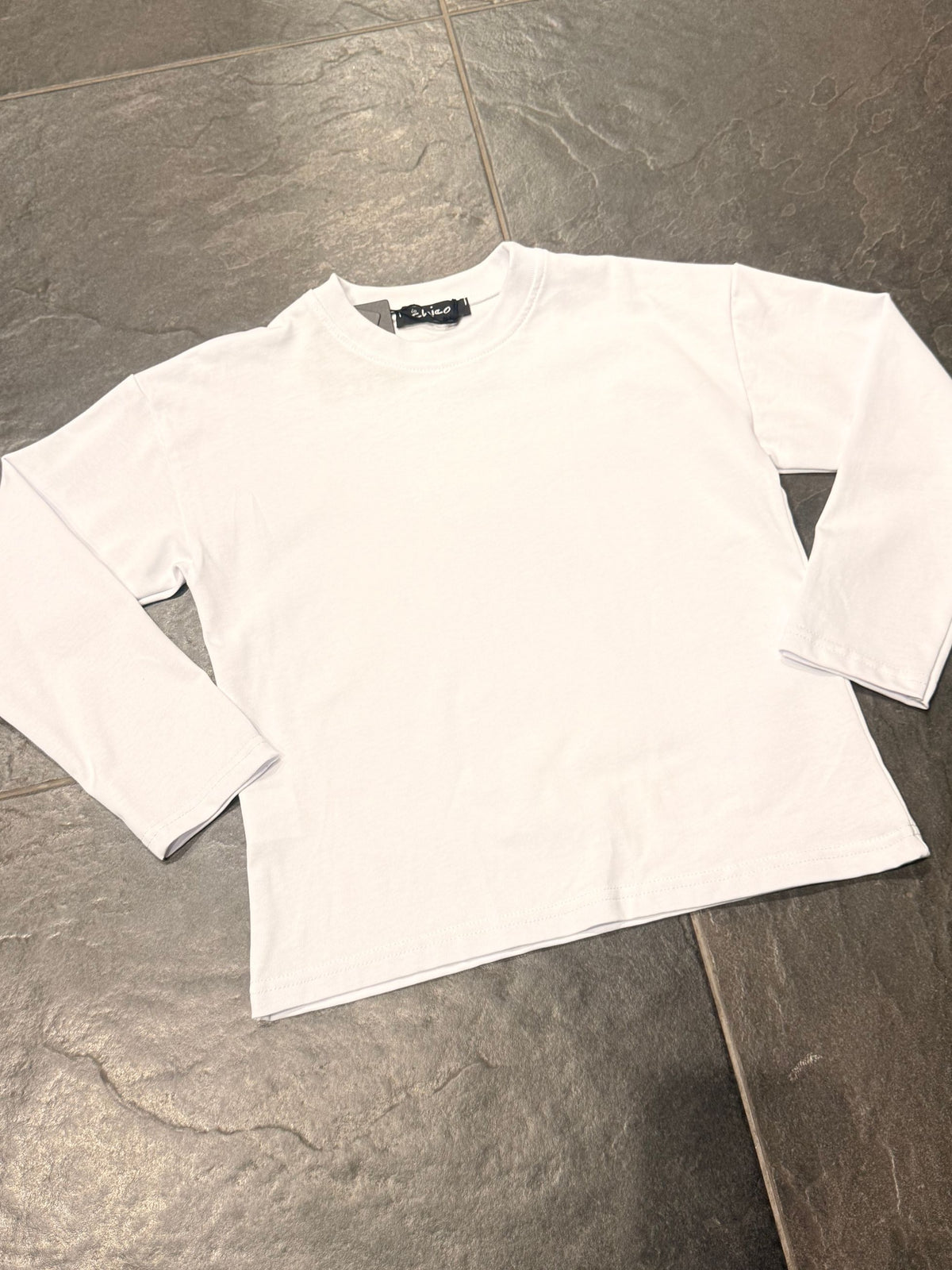 1320 T-SHIRT BIANCA - T-shirt bimbo - IO CHICO
