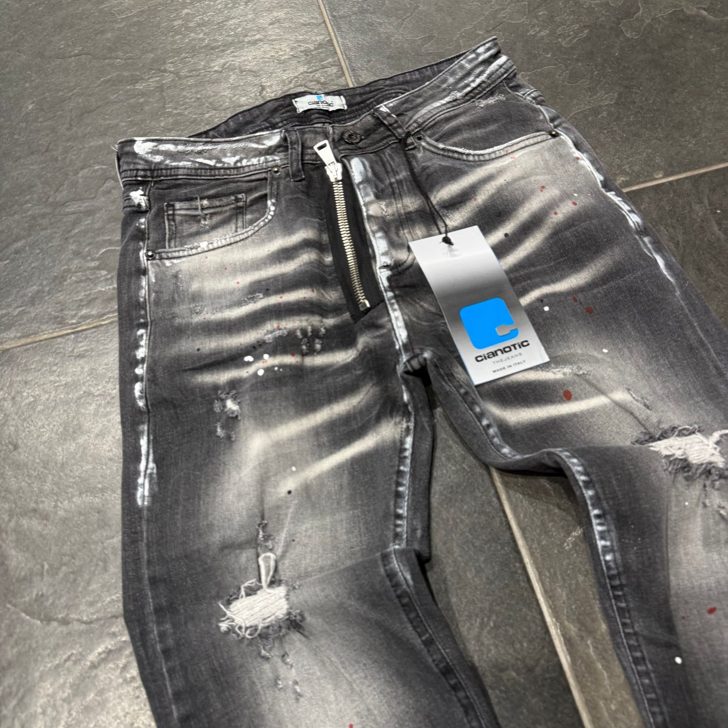 NEW FIT BLACK FORGE - Jeans uomo - CIAONOTIC