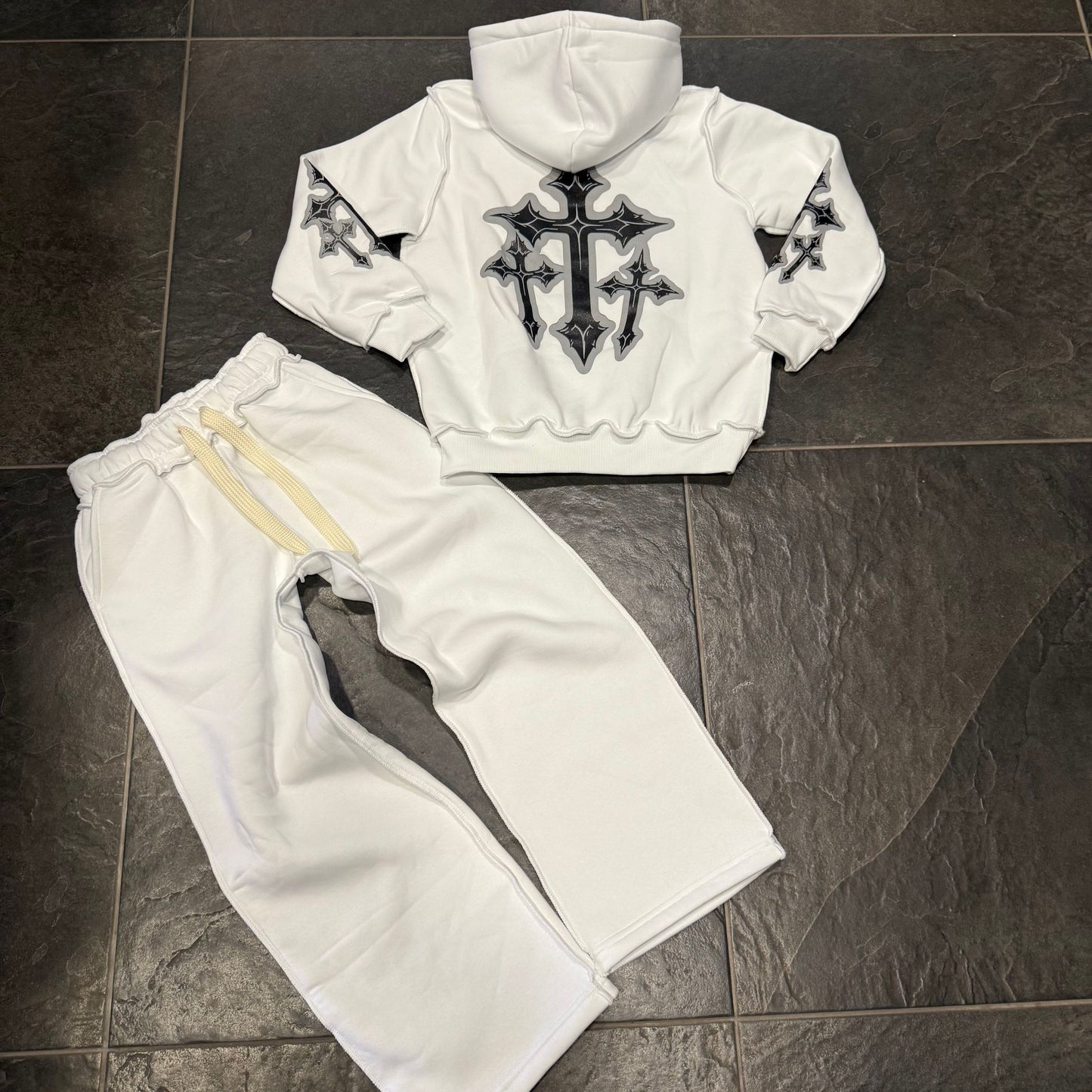 CB TRACK SUIT BIANCA - tute bimbo - CIANOTIC