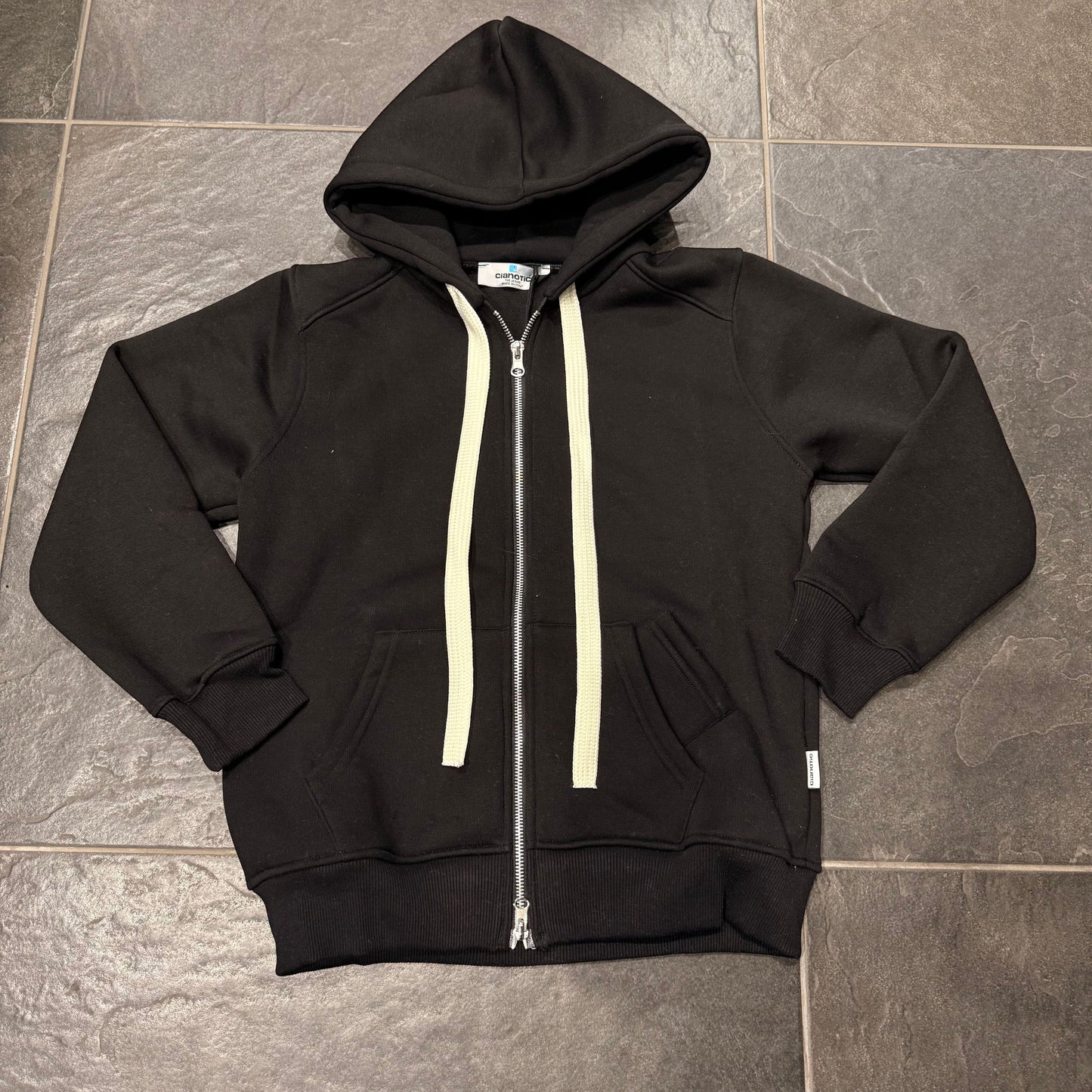 CB F/TRIPLE LANE HOODIE NERA - felpa bimbo - CIANOTIC