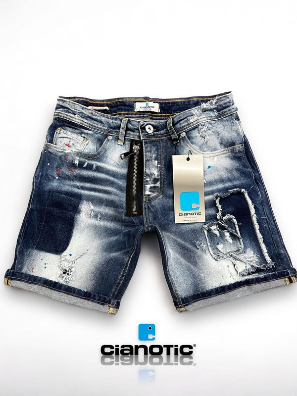 SHORT XNA BLUE - Short uomo - CIANOTIC