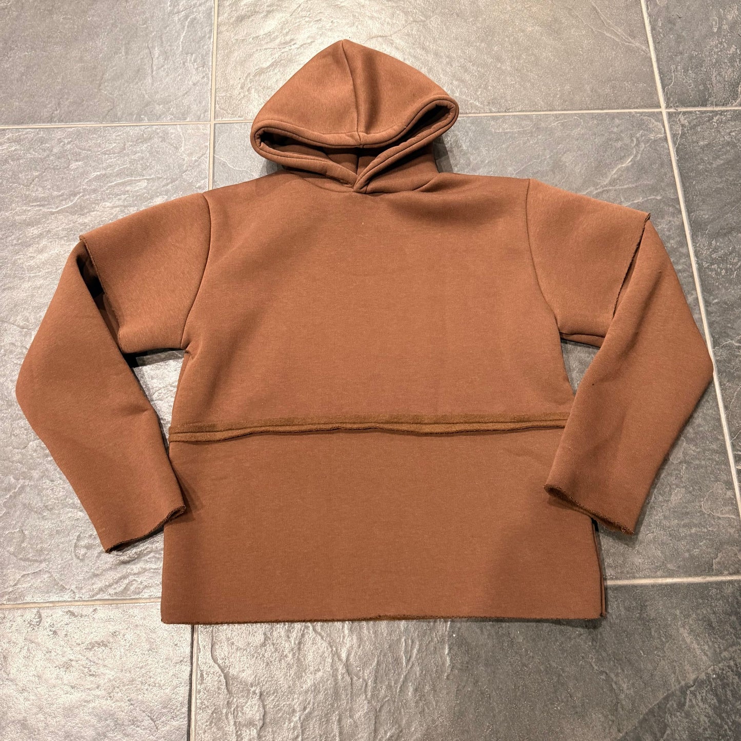 F/CBF/RAW-SLEEVE MARRONE - felpa bimbo - CIANOTIC