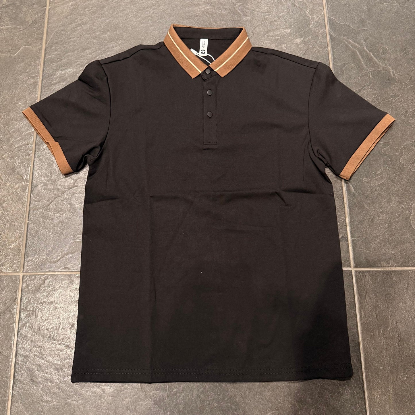 K008 POLO NERA - T-Shirt e Polo -