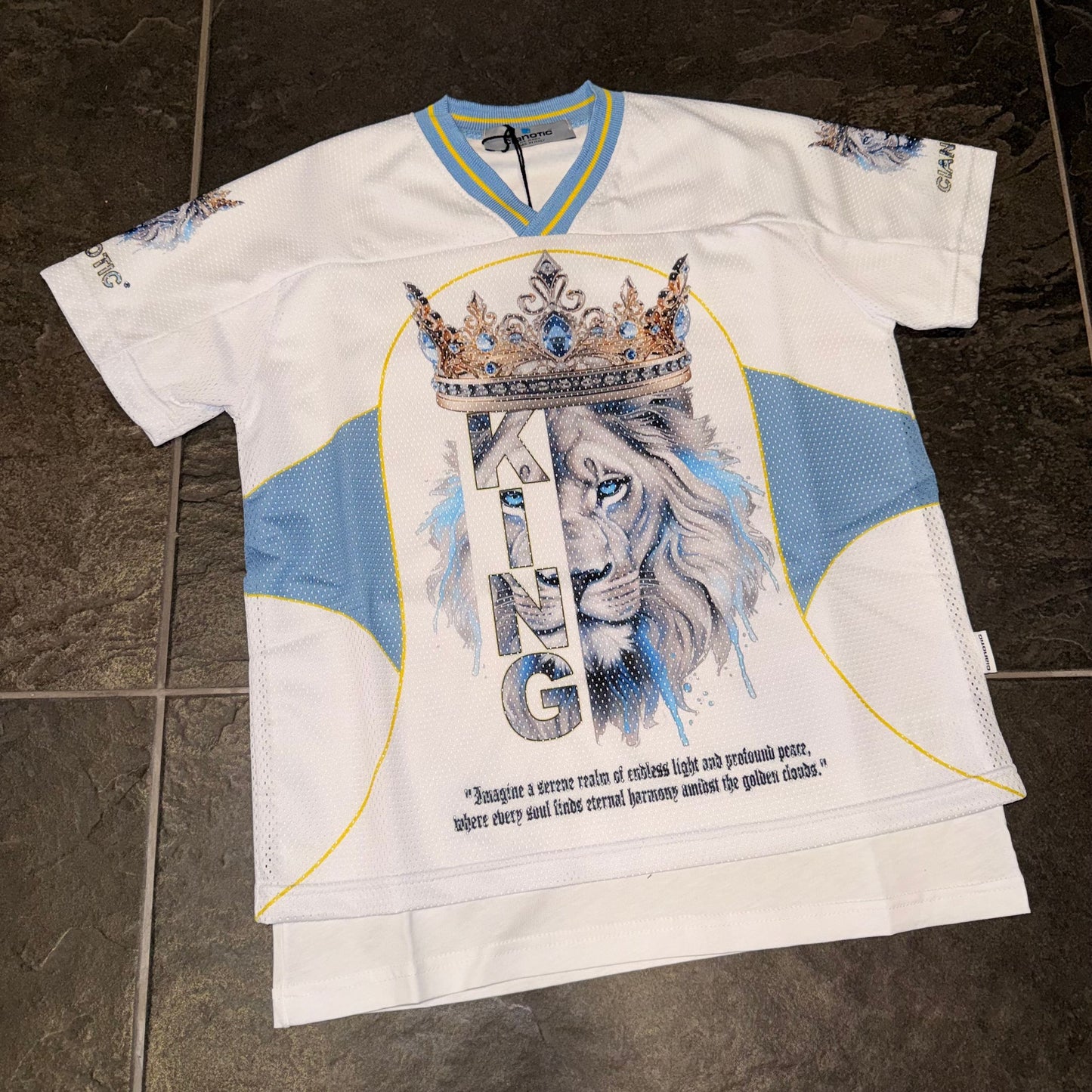 CB MESH KING BIANCA - T-shirt bimbo - CIANOTIC