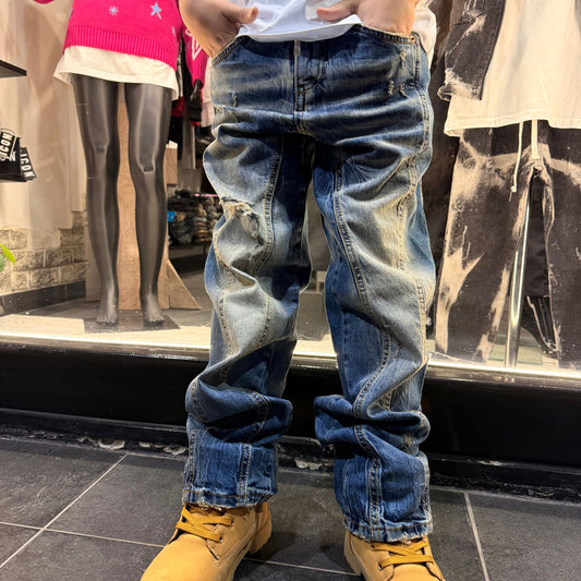 CB BAGGY MB 28 BLUE - JEANS BIMBO - CIANOTIC