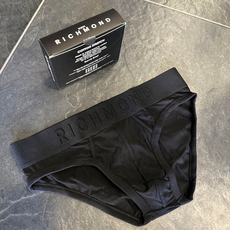 SLIP JOHN RICHMOND JRDIST07SL NERO - slip uomo - JOHN RICHMOND