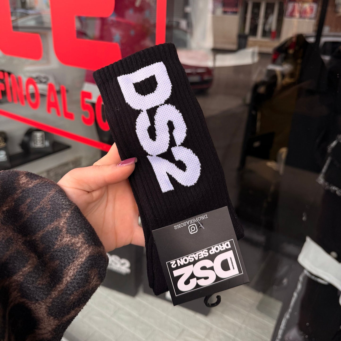 DS2C03 CALZINI DS2 NERO - Accessori uomo - DROP SEASON 2