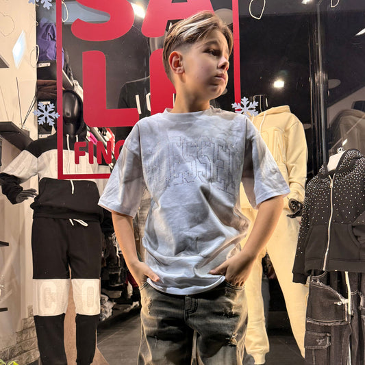 A88003 T-SHIRT BLASSED BIMBO BIANCA - T-shirt bimbo -