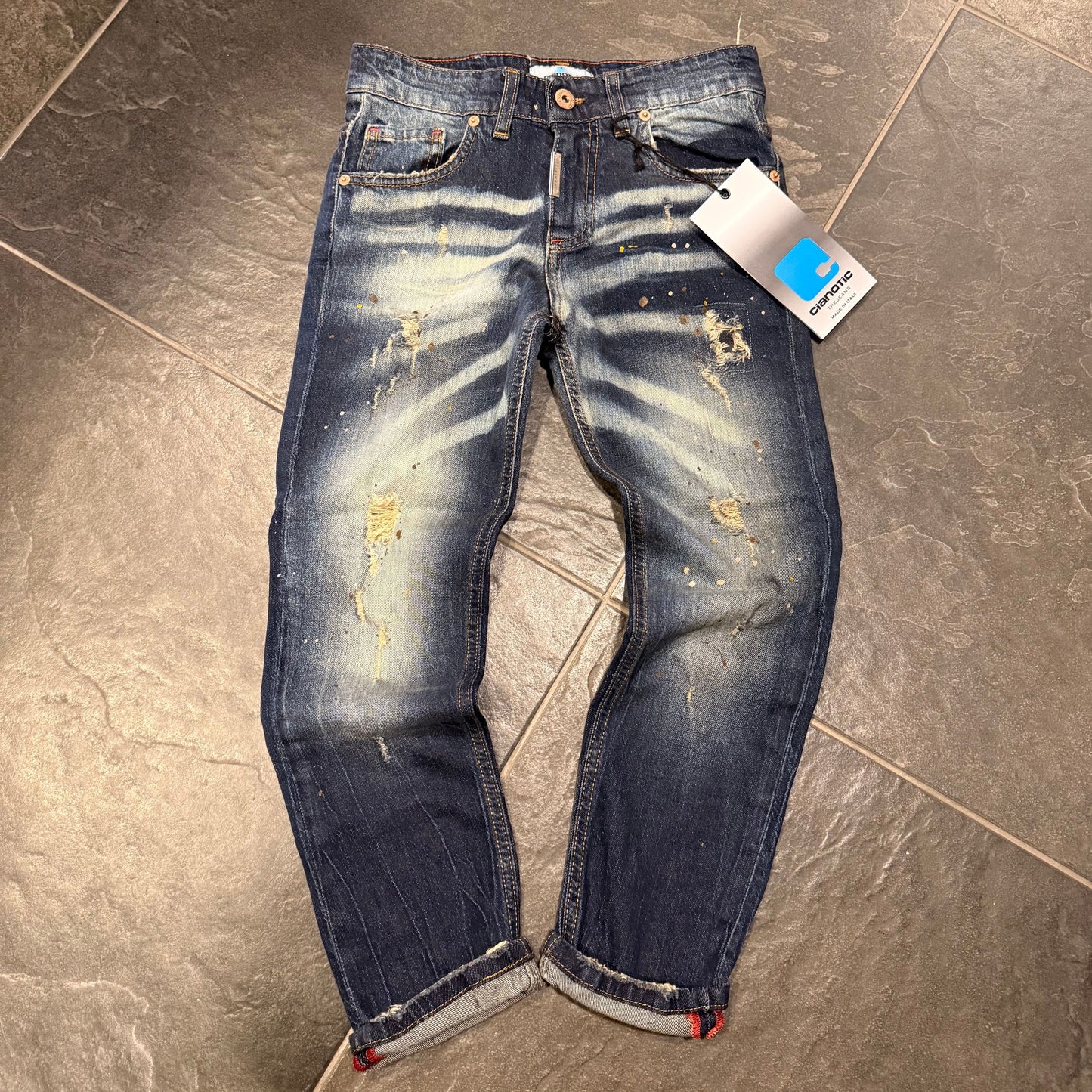 CB CM BLUE - JEANS BIMBO - CIANOTIC