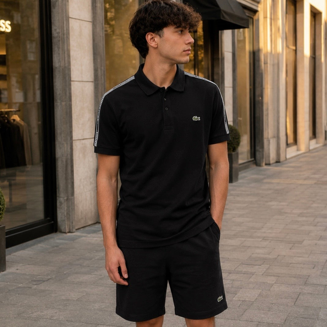 POLO LACOSTE NERA - T-Shirt e Polo - LACOSTE