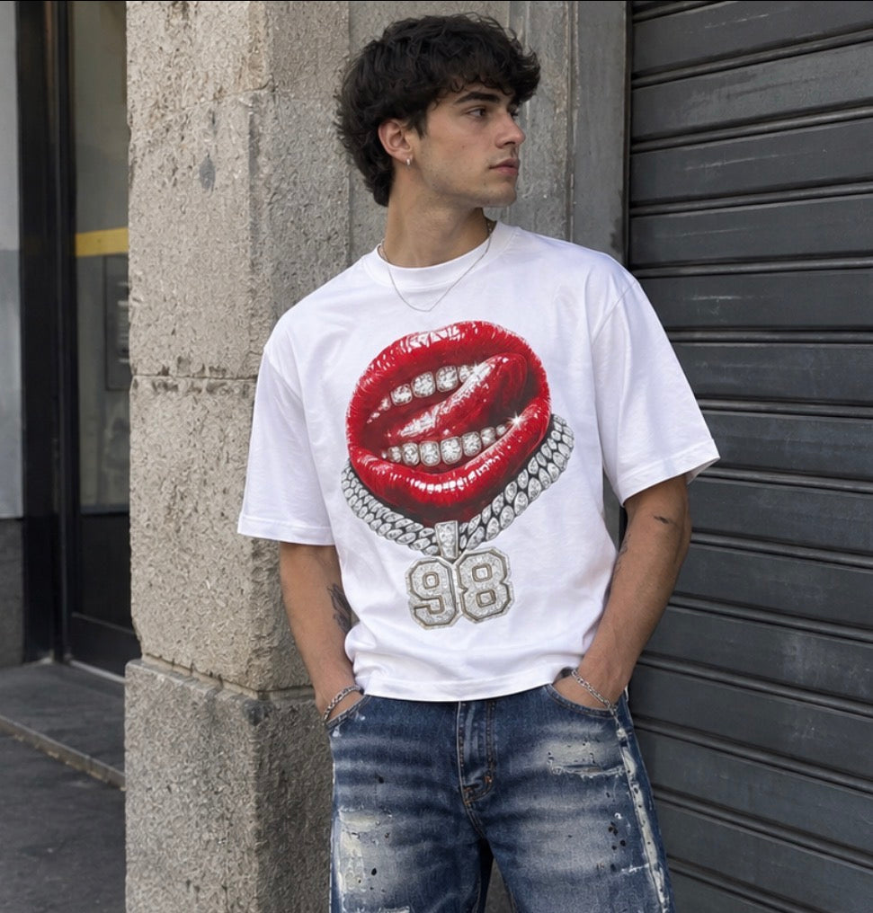 M5087 T-SHIRT BIANCA - T-shirt uomo - MARCO HOMME