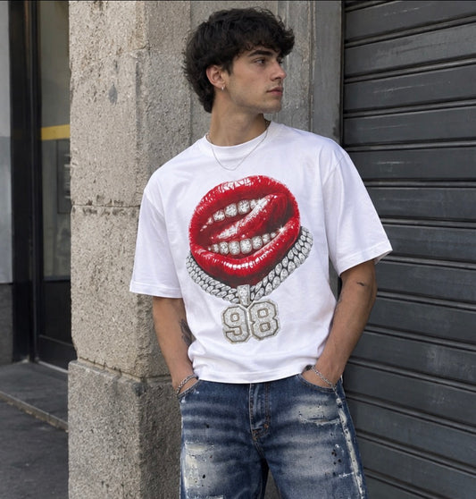 M5087 T-SHIRT BIANCA - T-shirt uomo - MARCO HOMME