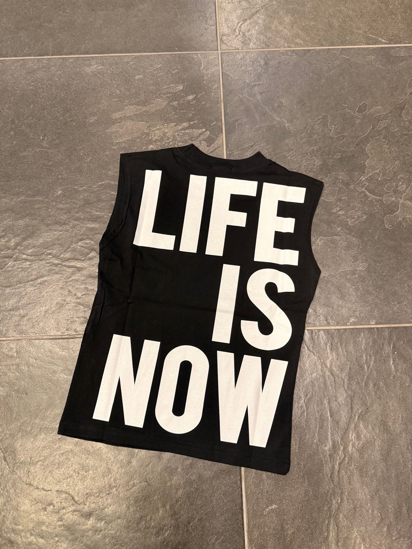 A9035R T-SHIRT LIFE NERA - T-shirt bimbo -