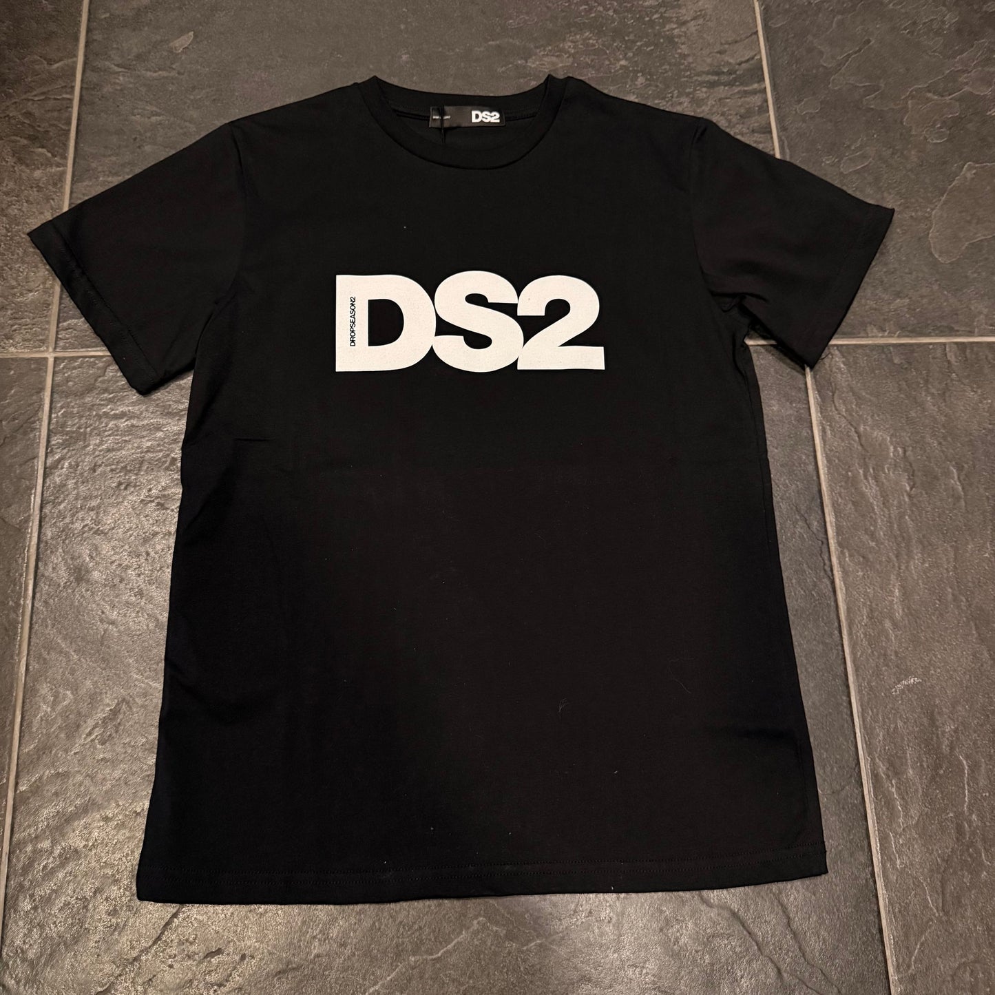 SS26272 T-SHIRT DS2 NERA - T-shirt uomo - DROP SEASON 2