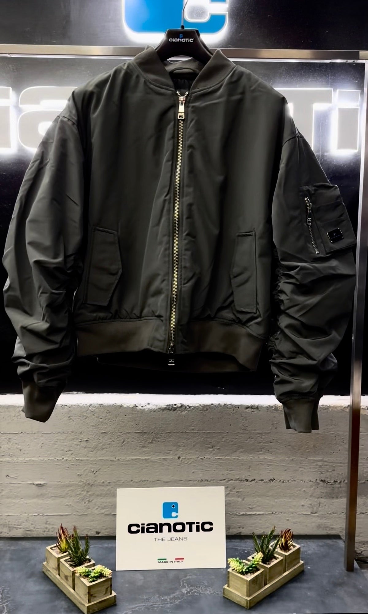 H-1325 GIUBBINO CIANOTIC - Giubbini uomo - CIANOTIC