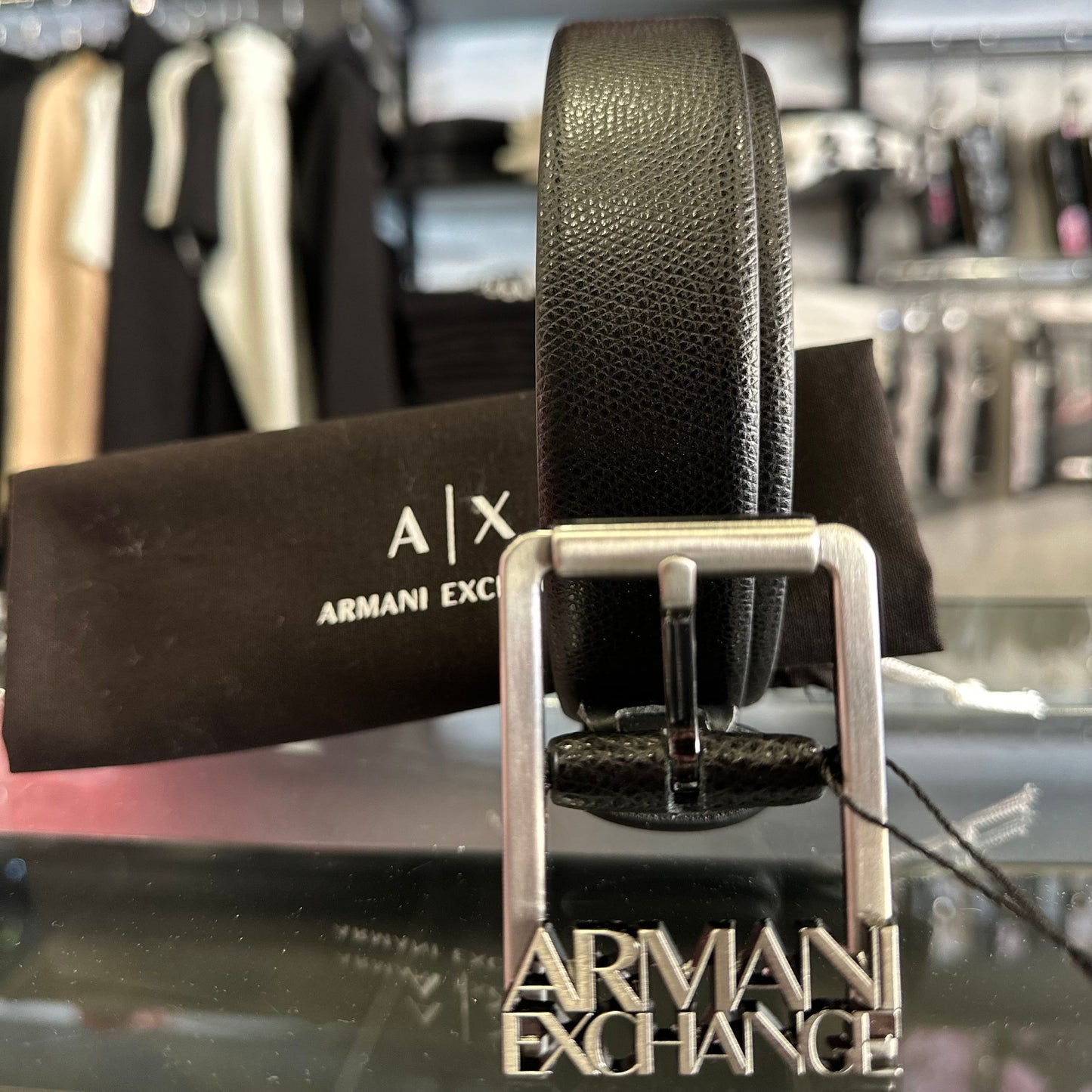 ARMANI EXCHANGE 13 - cintura uomo - ARMANI EXCHANGE