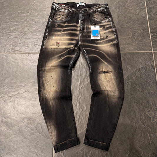 NEW FIT DFY BLACK - Jeans uomo - CIANOTIC
