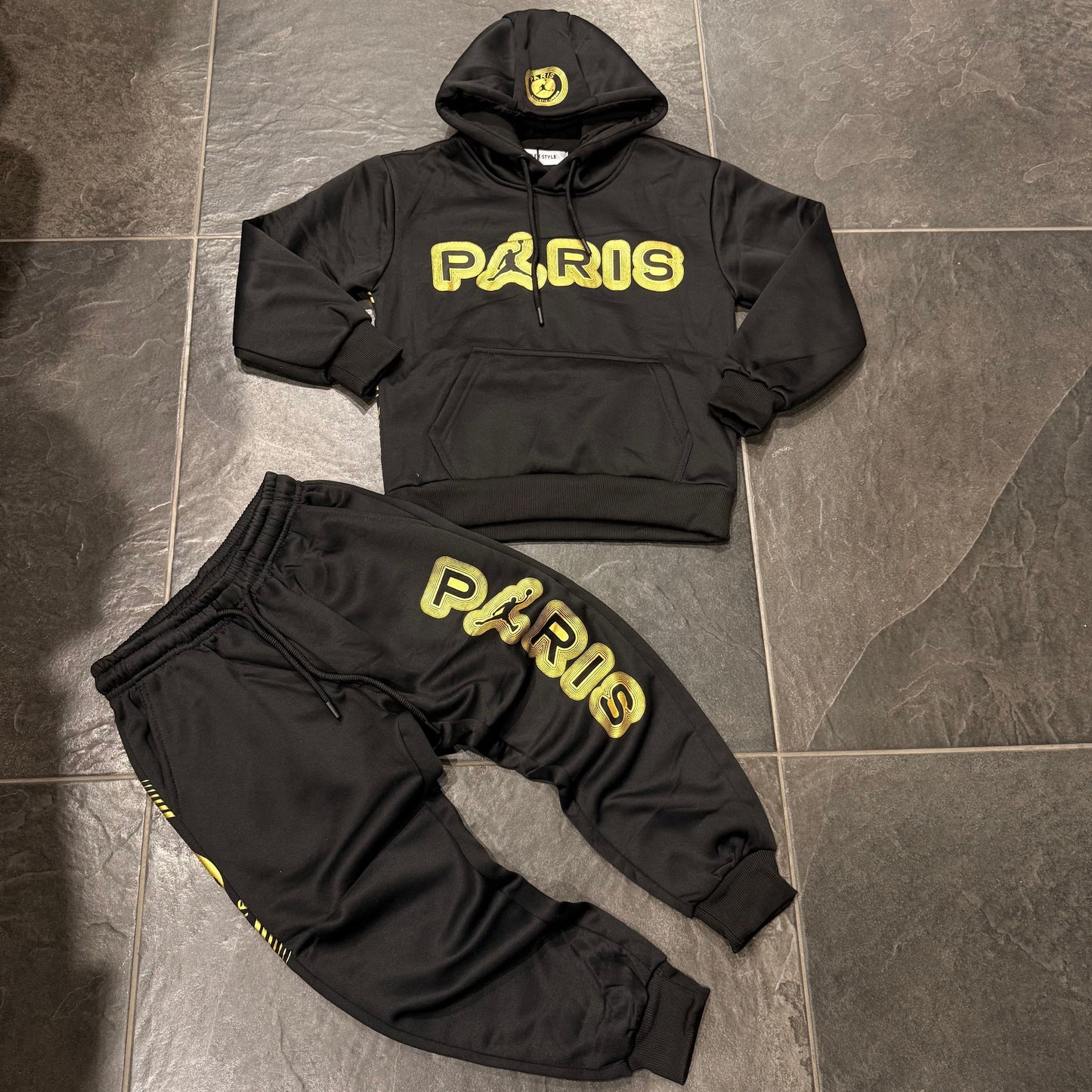 FFA-88 TUTA BIMBO NERA/ORO - tute bimbo -