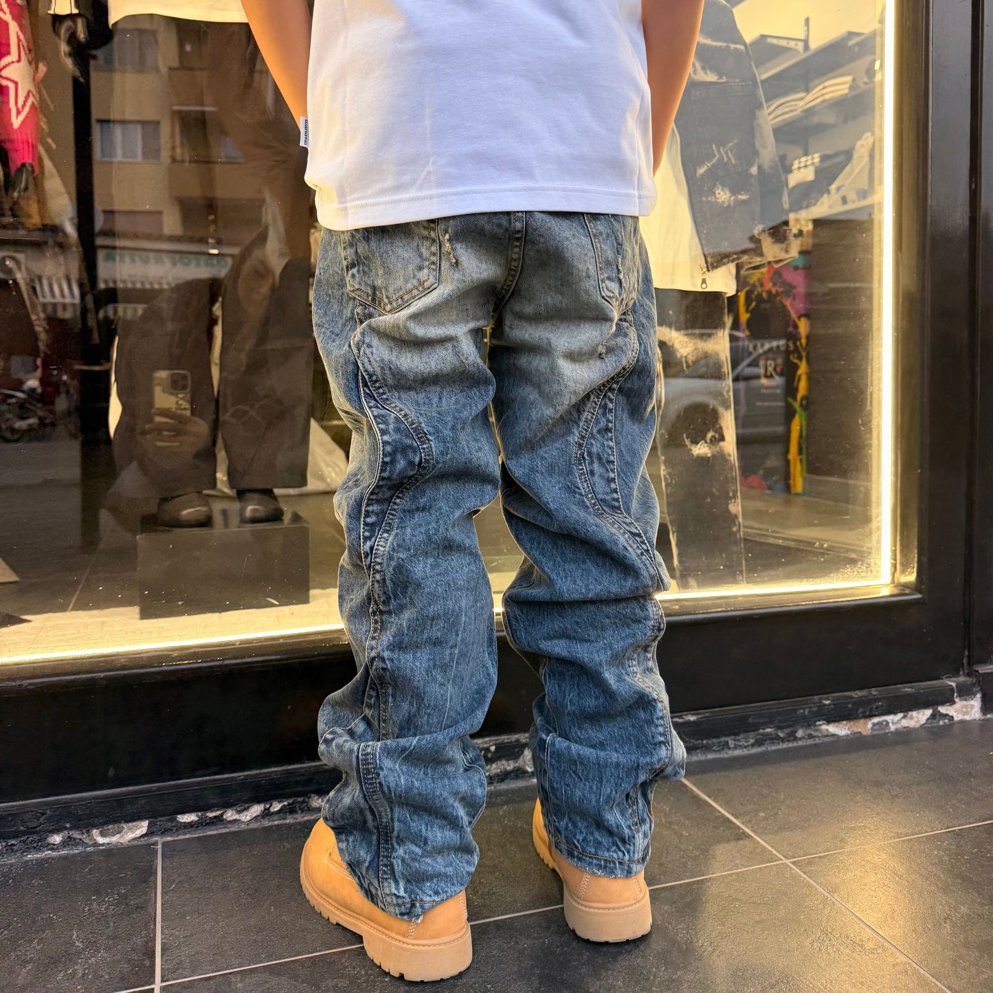 CB BAGGY 426 BLUE - JEANS BIMBO - CIANOTIC