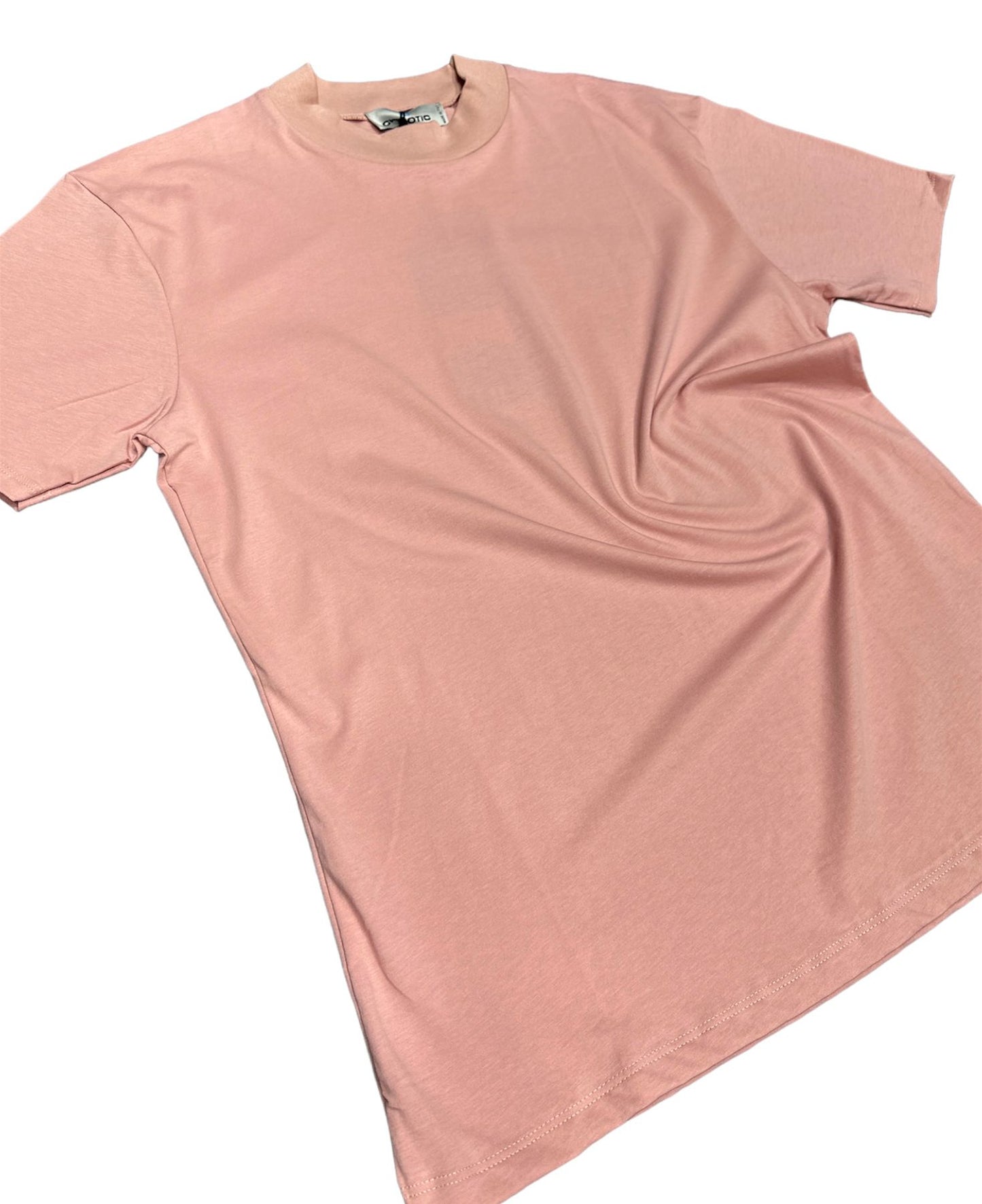 T/COLLO ALTO REGULAR POLVERE - T-shirt uomo - CIANOTIC