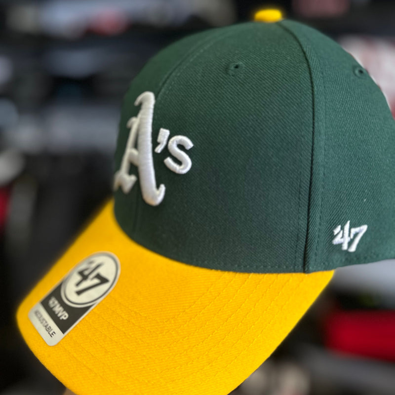 BERRETTO '47 OAKLAND ATHLETICS VERDE/GIALLO - cappello uomo - 47 BRAND