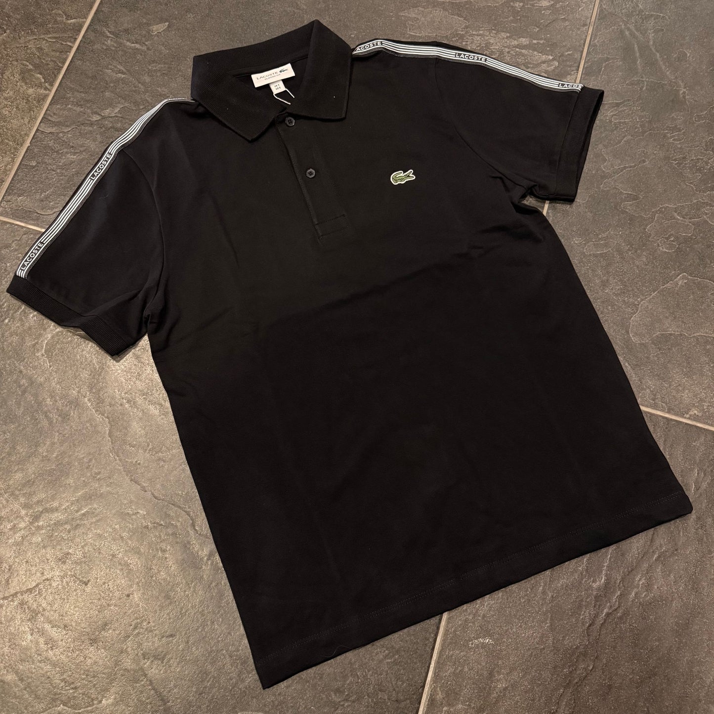 POLO LACOSTE NERA - T-Shirt e Polo - LACOSTE