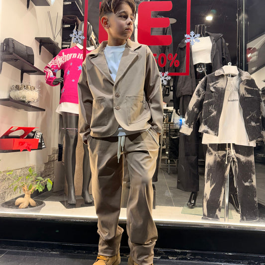 200285 CORDSET BEIGE - Completo bimbo - CIANOTIC