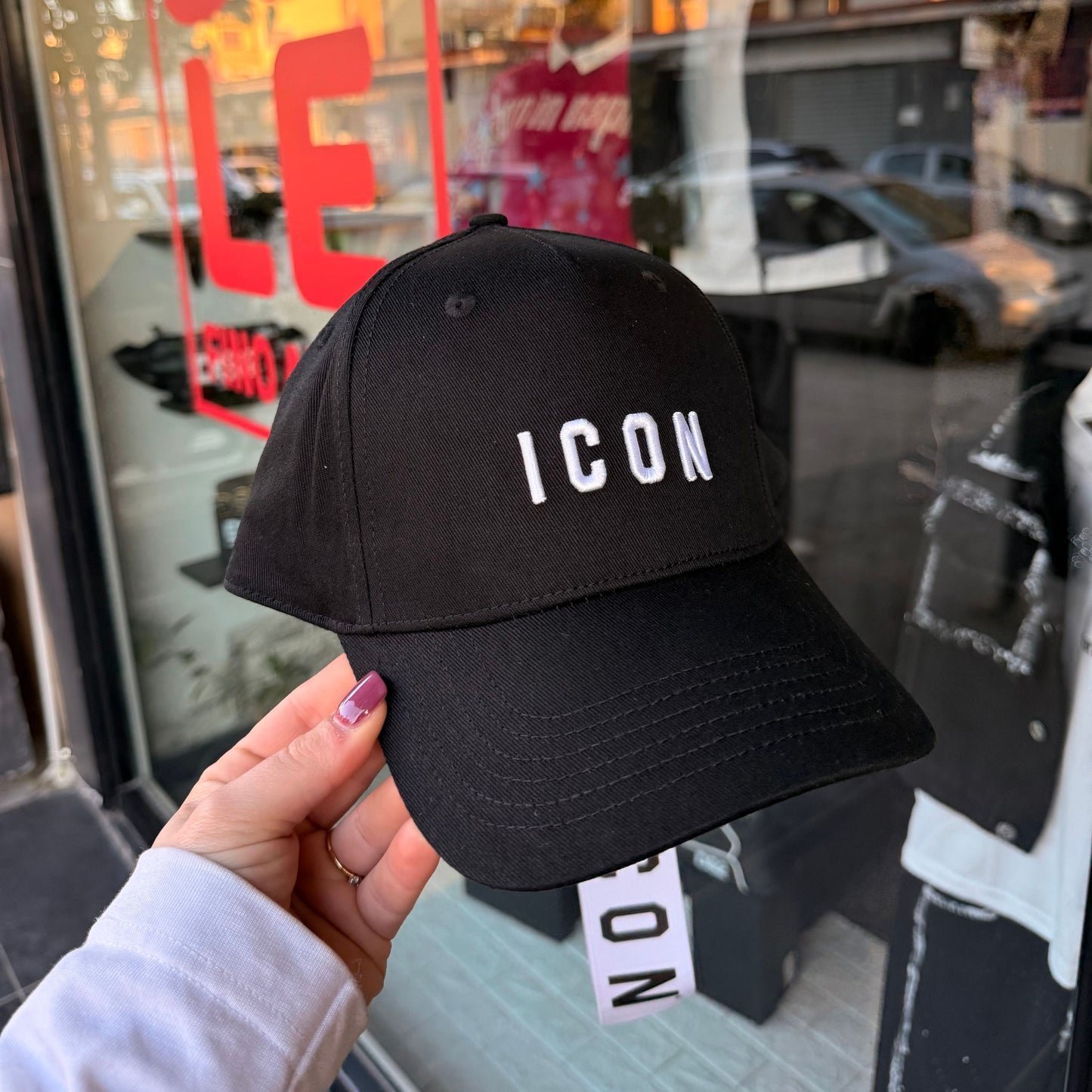 INB003 BERRETTO ICON NERO - cappello uomo - icon