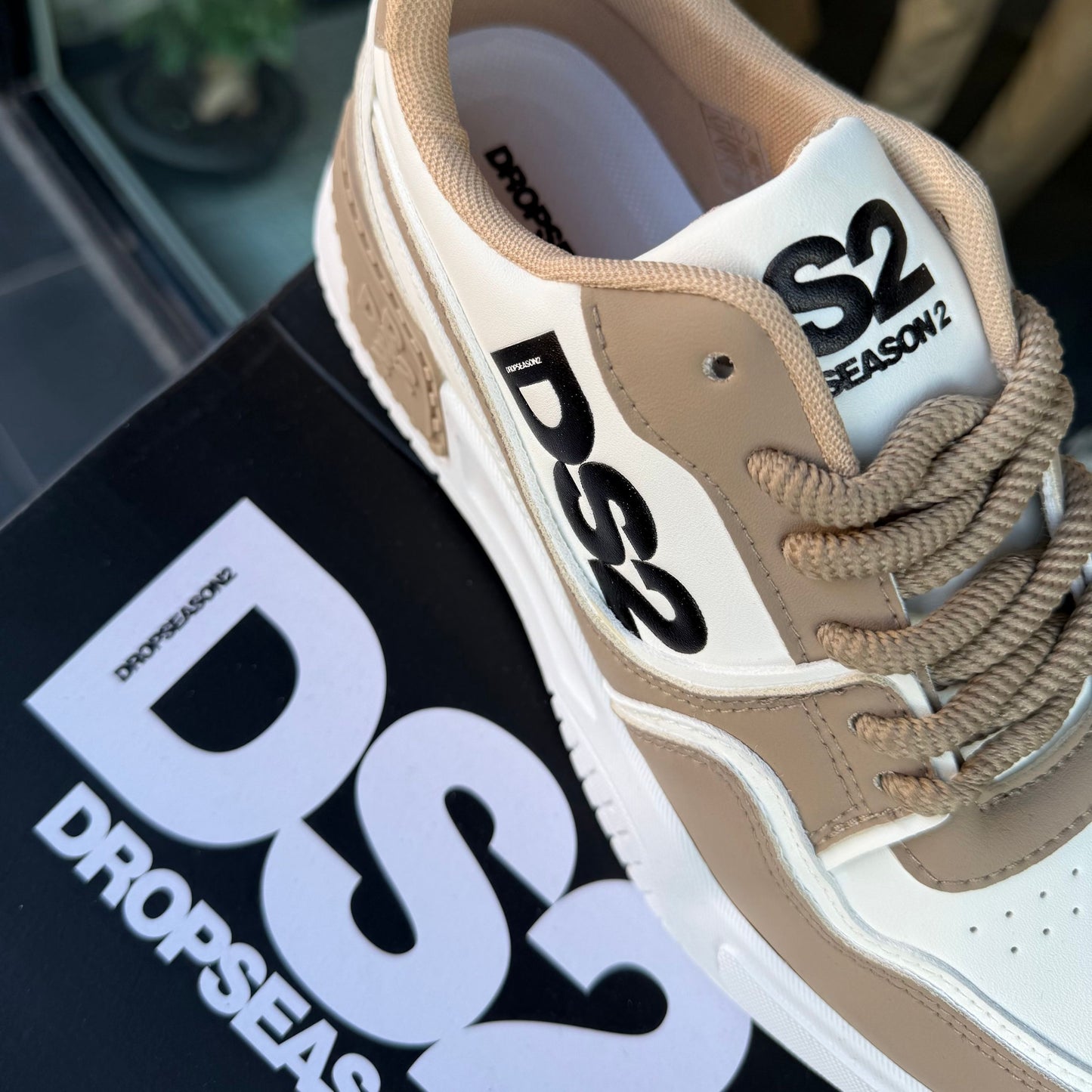 DS2FW25S07 SCARPE DROP SEASON2 BEIGE - Scarpe uomo - DROP SEASON 2